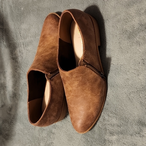 Ankle Booties 8 2 Brown Neutral Color 